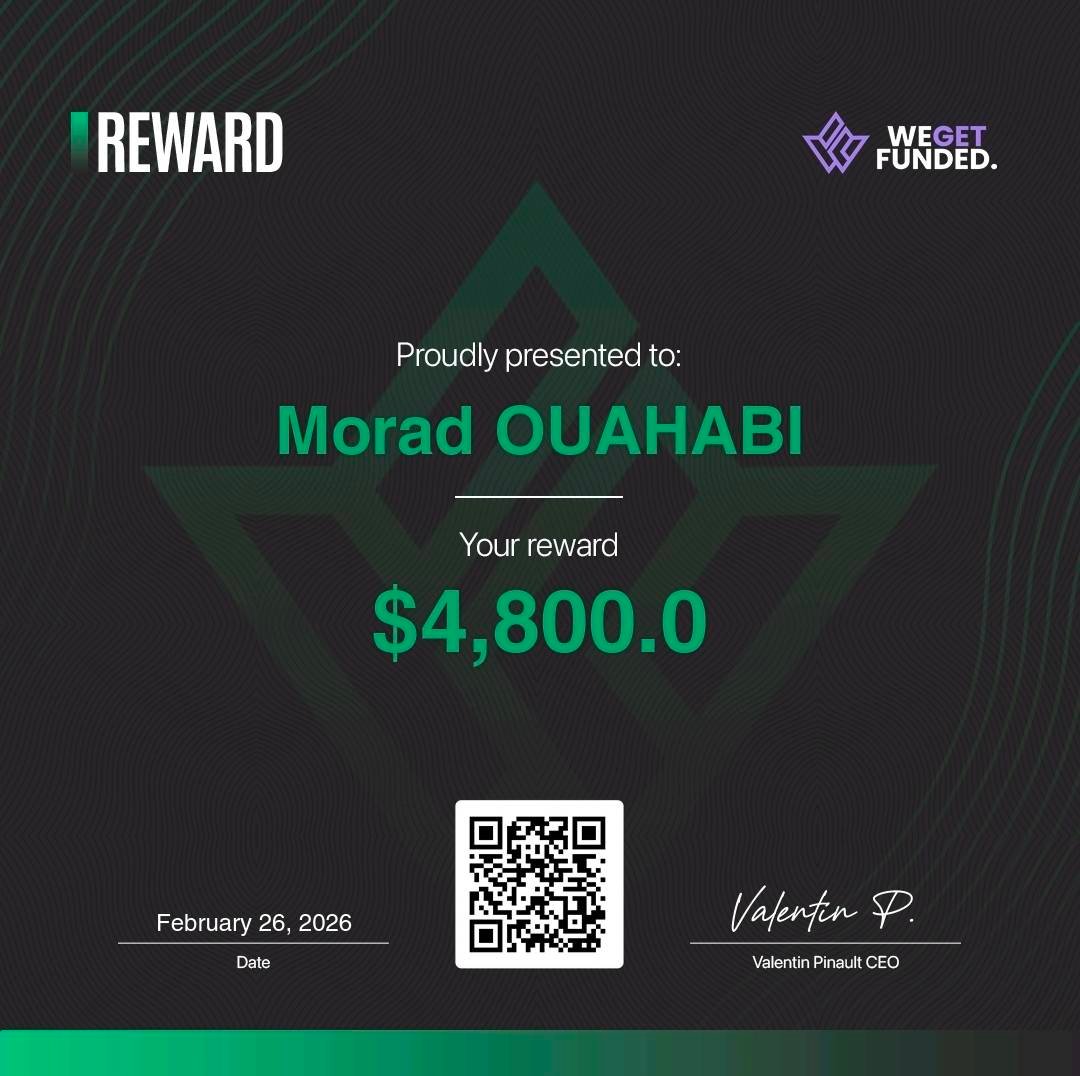 Reward $4,800 — We Get Funded