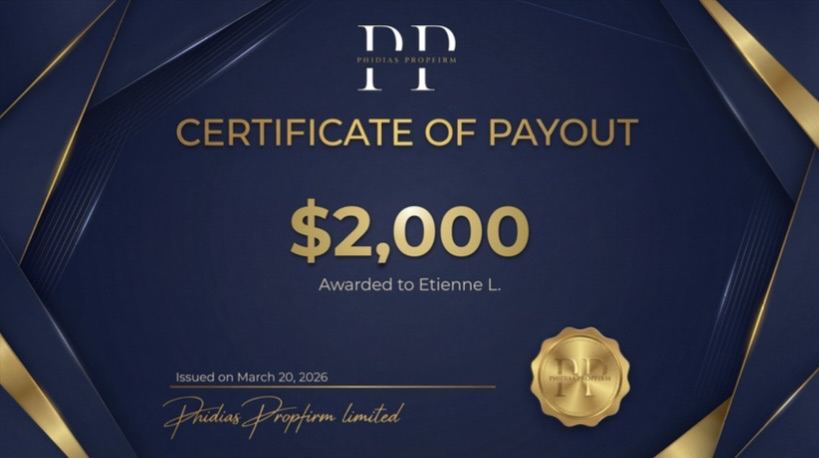 Certificat Live Funded Trader — Topstep